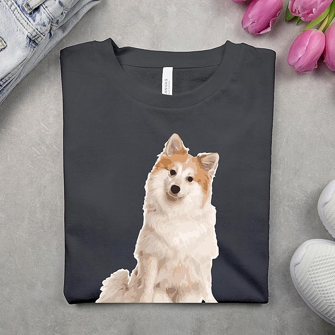 Custom Dog Photo Shirts, Add Your Pet's Photo and Pet's Name, Personalized Dog Dad Shirt, Pet Memorial Gifts, Memorial Sympathy for The Loss of Cute Paty T-Shirt, Custom Pet Shirt